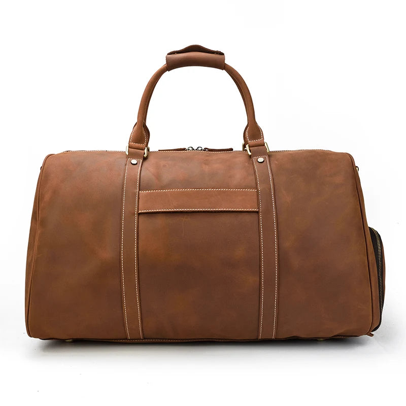Sac de Voyage en Cuir Vintage