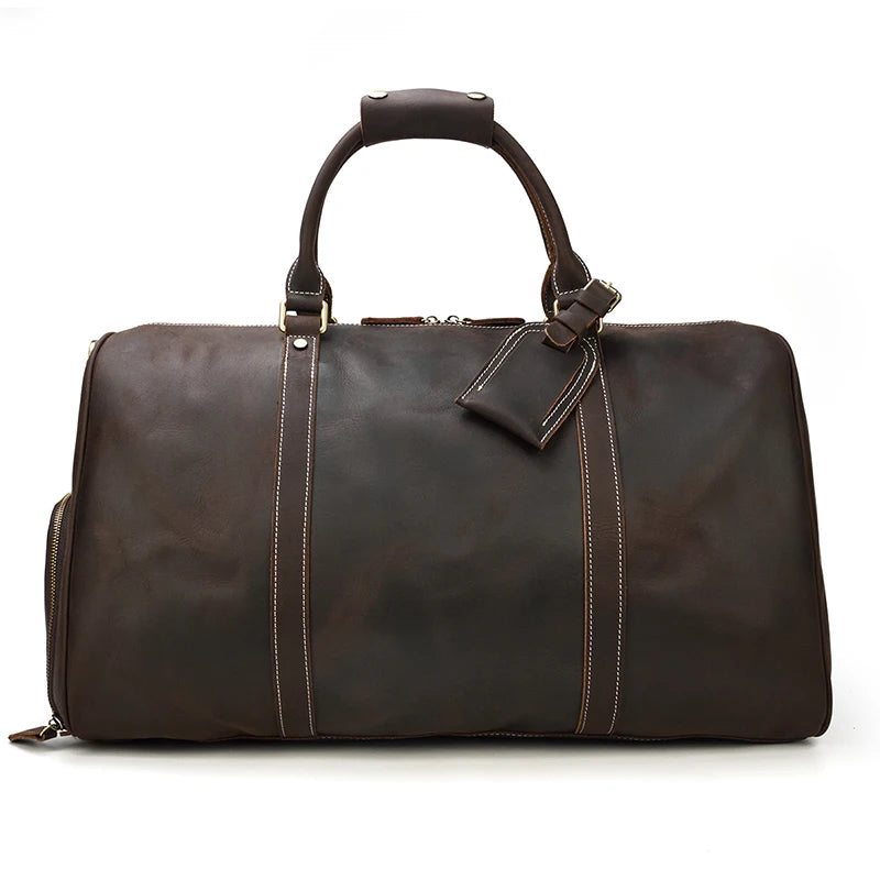 Sac de Voyage en Cuir Vintage