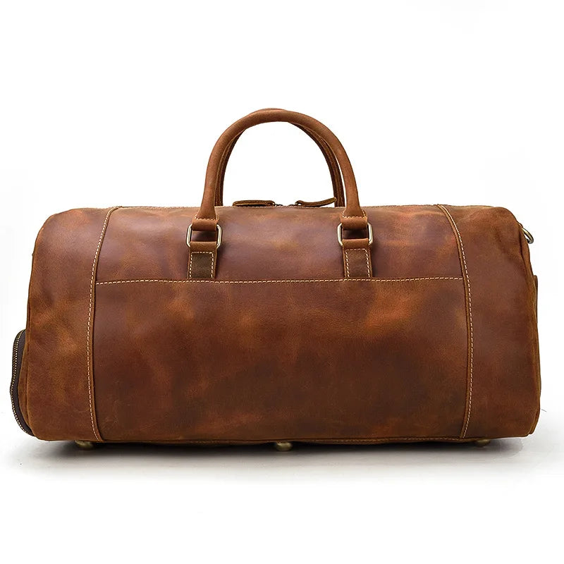 Sac de Voyage en Cuir Vintage