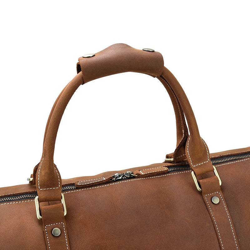 Sac de Voyage en Cuir Vintage