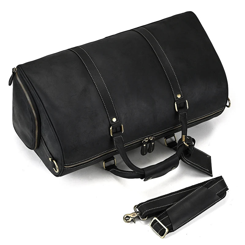Sac de Voyage en Cuir Vintage