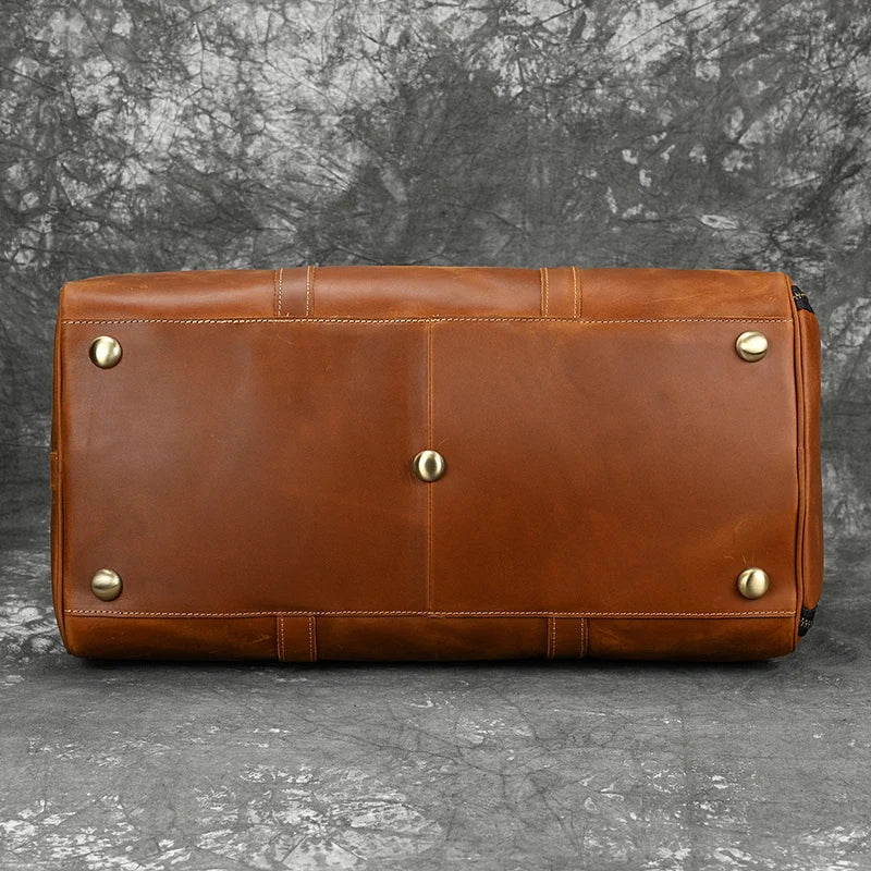 Sac de Voyage en Cuir Vintage