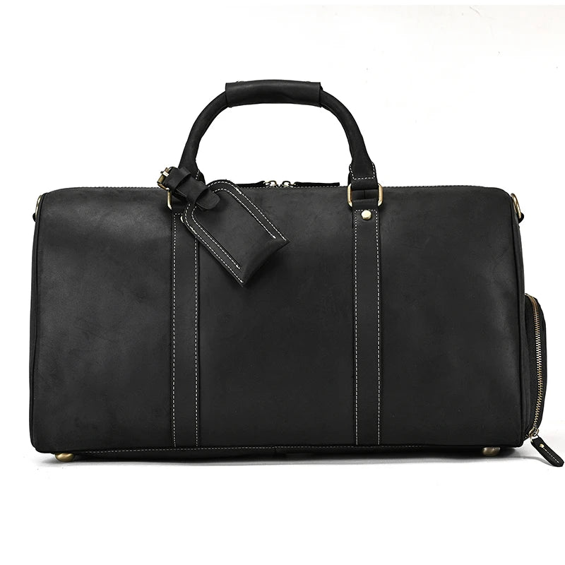 Sac de Voyage en Cuir Vintage