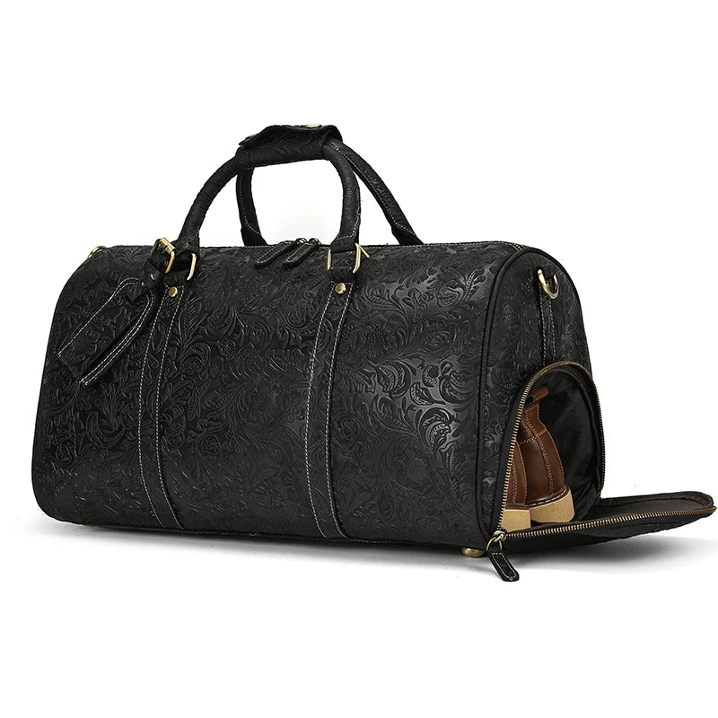 Sac de Voyage en Cuir Vintage
