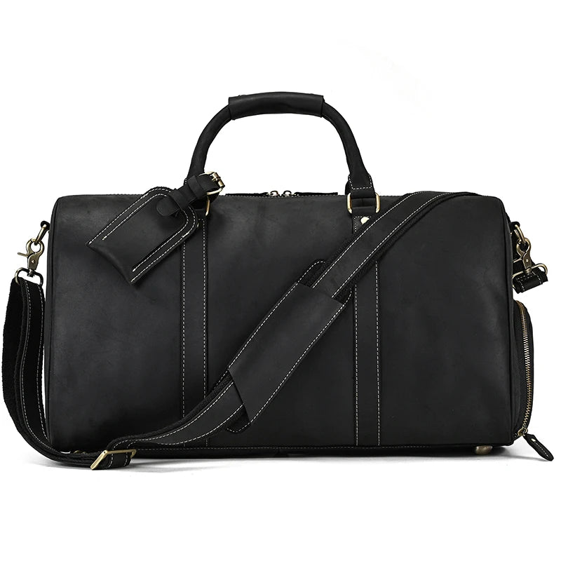 Sac de Voyage en Cuir Vintage