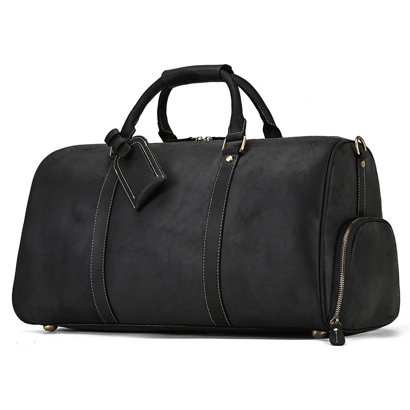 Sac de Voyage en Cuir Vintage