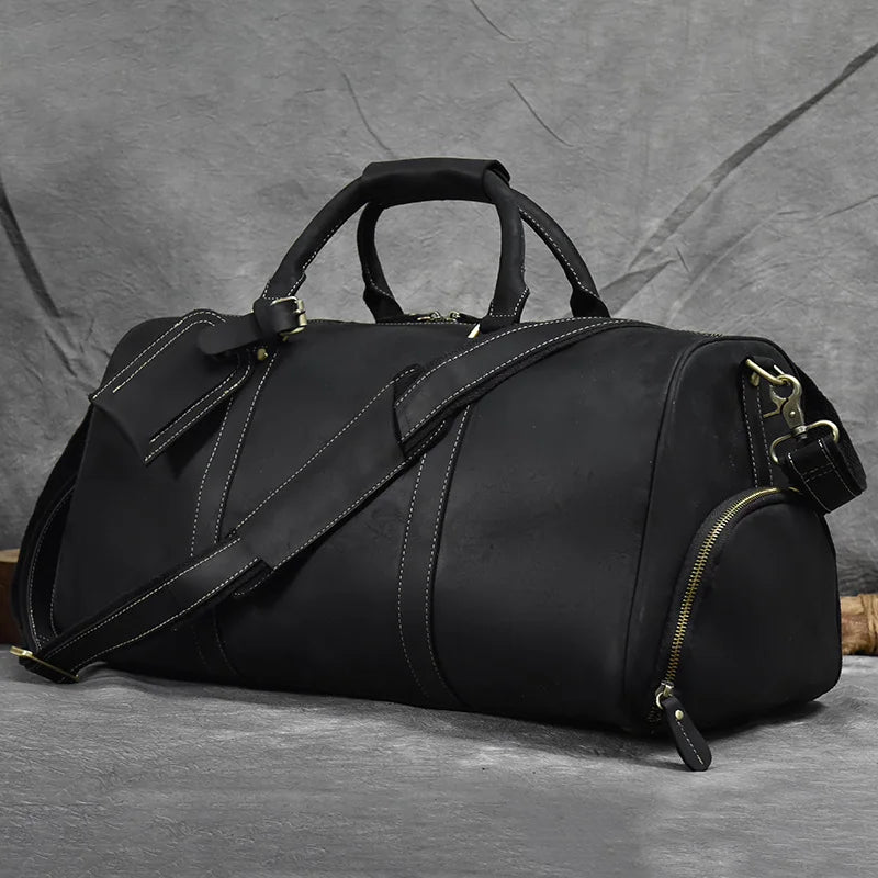 Sac de Voyage en Cuir Vintage